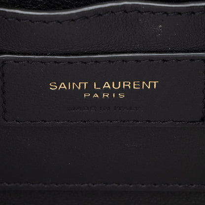 Saint Laurent Calfskin Monogram Solferino Medium Shoulder Bag 17564