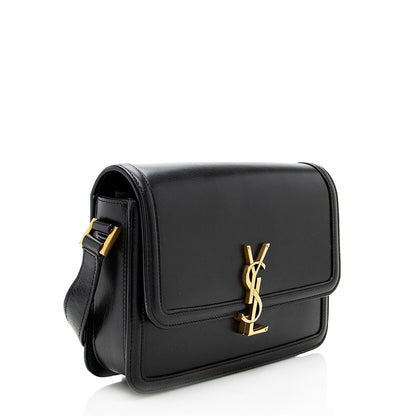 Saint Laurent Calfskin Monogram Solferino Medium Shoulder Bag 17564