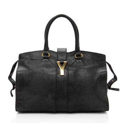 Saint Laurent Calfskin Classic Cabas Chyc Y Medium Tote - FINAL SALE 18423