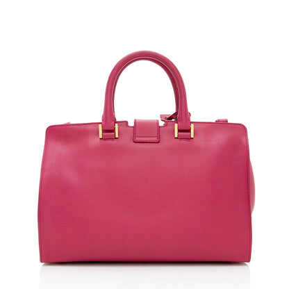 Saint Laurent Calfskin Cabas Chyc Small Tote 17577