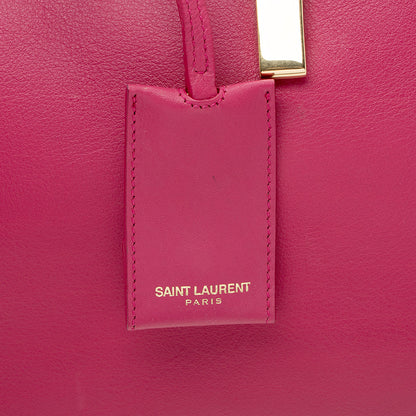 Saint Laurent Calfskin Cabas Chyc Small Tote 17577