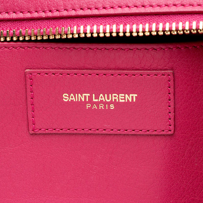 Saint Laurent Calfskin Cabas Chyc Small Tote 17577