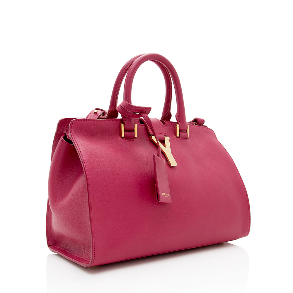 Saint Laurent Calfskin Cabas Chyc Small Tote 17577