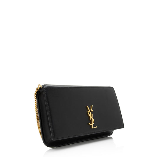 Saint Laurent Smooth Calfskin Monogram Phone Holder Shoulder Bag A9QRvt