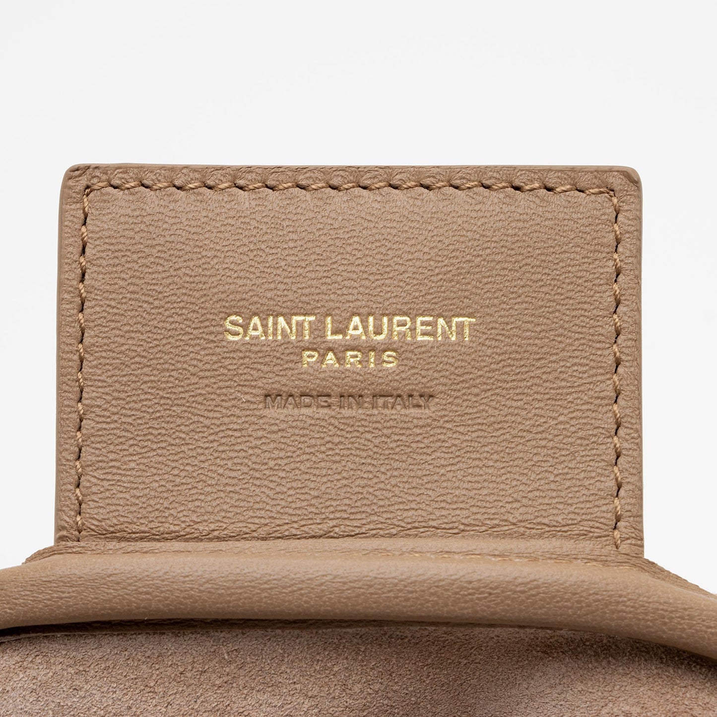 Saint Laurent Smooth Calfskin Paris VII Flat Medium Hobo cypHQU