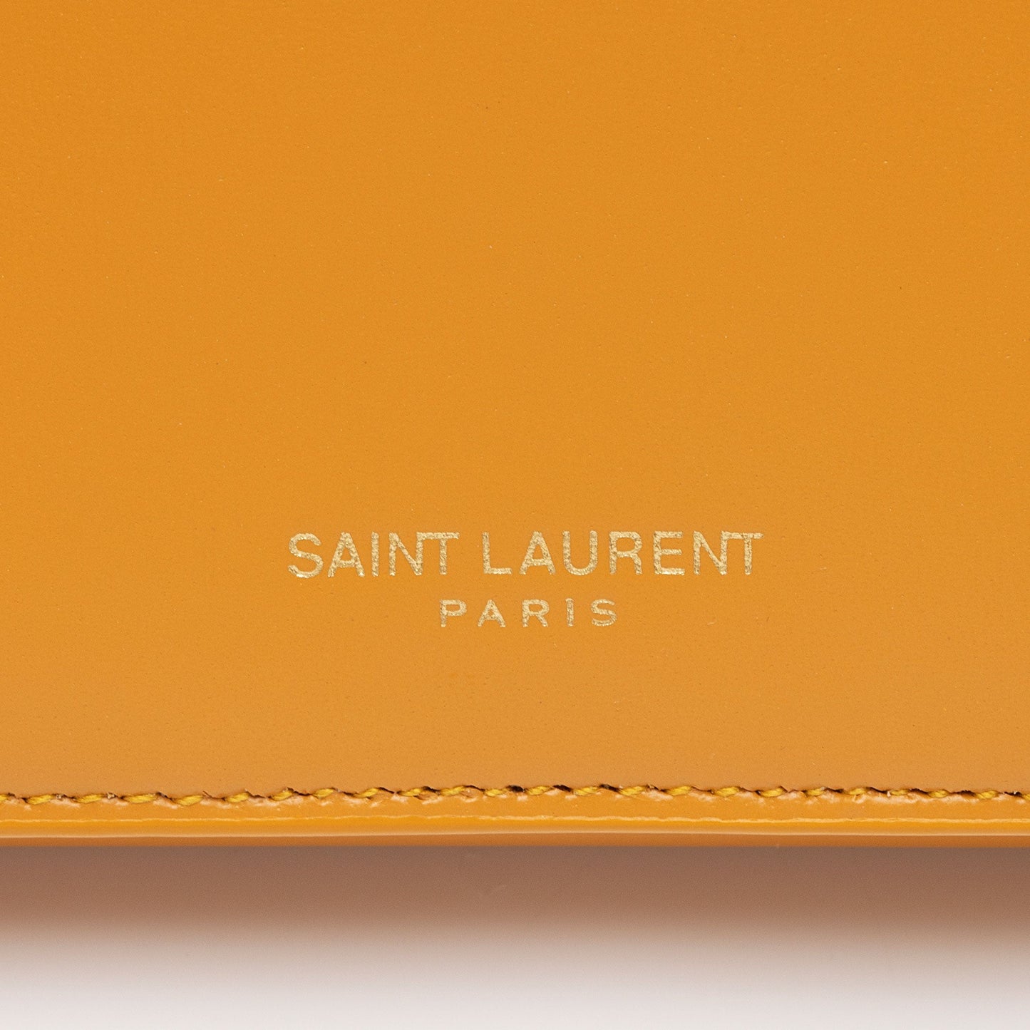 Saint Laurent Smooth Leather Mini Card Wallet on Chain BKDP3r