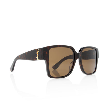 Saint Laurent Square Monogram Sunglasses 20925