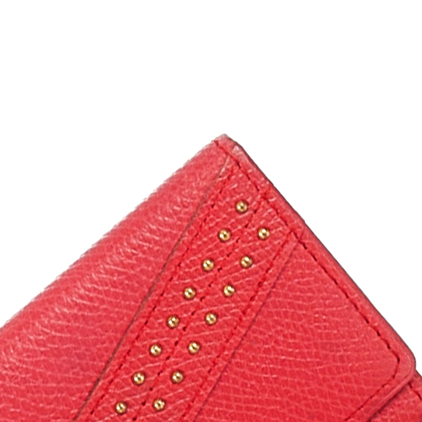 Saint Laurent Studded Leather Key Holder (SHG-26978