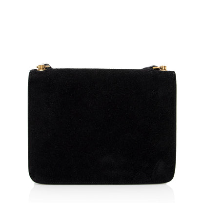 Saint Laurent Suede Le Carre Satchel - FINAL SALE 18712