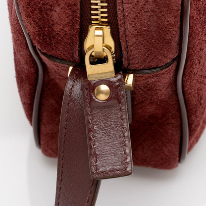 Saint Laurent Suede Le Monogramme Camera Bag ZuLYxM