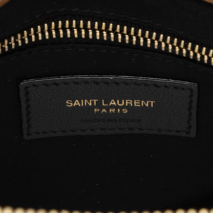 Saint Laurent Suede Monogram LouLou Chain Medium Shoulder Bag KL7XZO