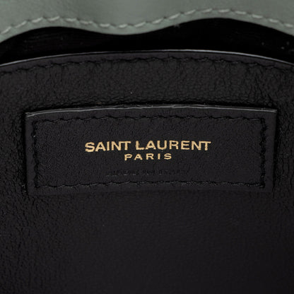 Saint Laurent Suede Monogram LouLou Chain Small Crossbody Bag 5HorIW