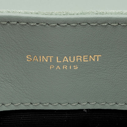 Saint Laurent Suede Monogram LouLou Chain Small Crossbody Bag 5HorIW