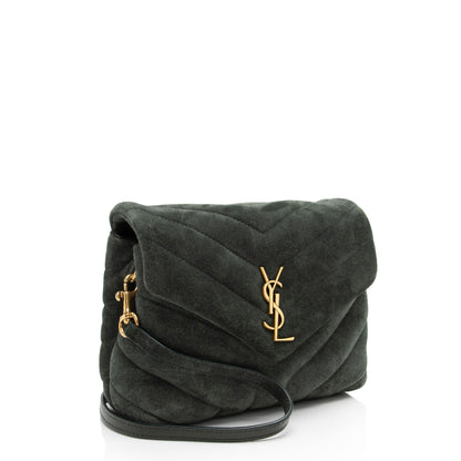 Saint Laurent Suede Monogram LouLou Toy Crossbody FhU8LS