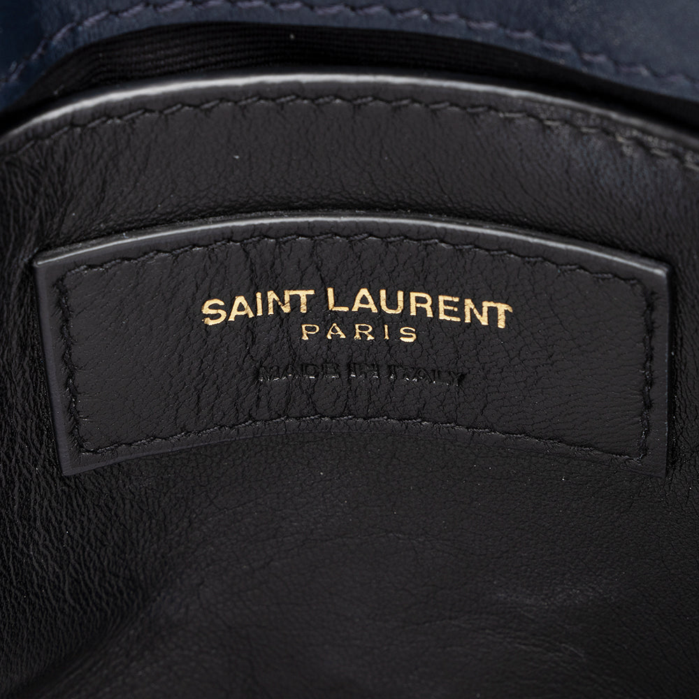 Saint Laurent Velvet LouLou Small Shoulder Bag 21772