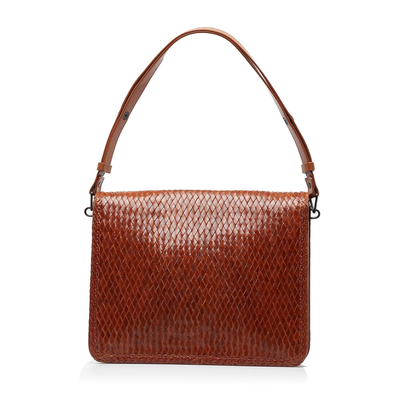 Saint Laurent Woven Leather Handbag (SHG-QipnTN