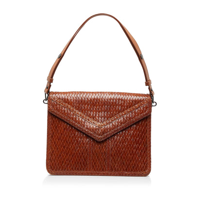 Saint Laurent Woven Leather Handbag (SHG-QipnTN