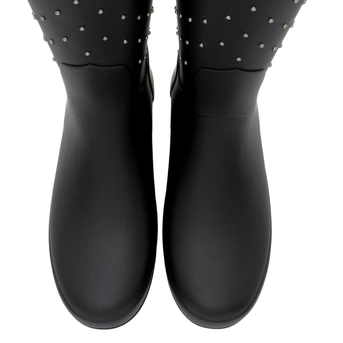 Saint Laurent x Hunter Rubber Studded Rain Boots - Size 6 / 36 HBILuP