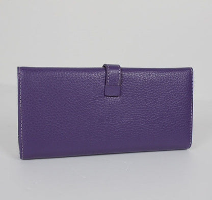 Hermes Wallet H514 Ladies Purple