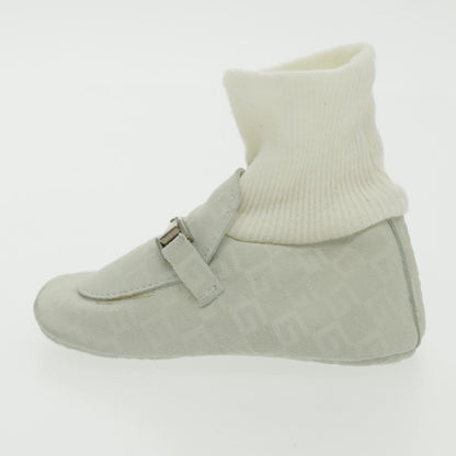 GUCCI Baby Shoes Suede White ac3288