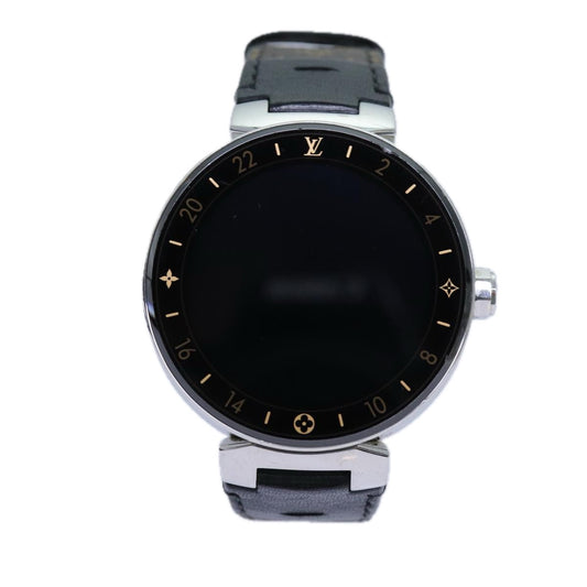 LOUIS VUITTON Monogram Tambour Horizon Digital Smart Watch QA003Z  am6018