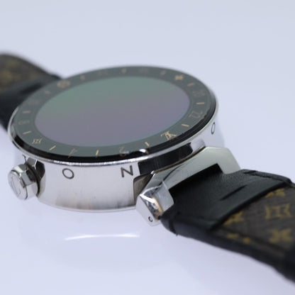 LOUIS VUITTON Monogram Tambour Horizon Digital Smart Watch QA003Z  am6018