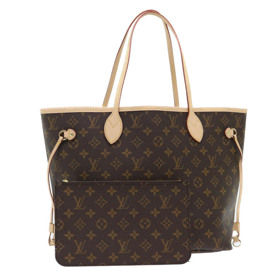 LOUIS VUITTON Monogram Neverfull MM Tote Bag M40156  B359A