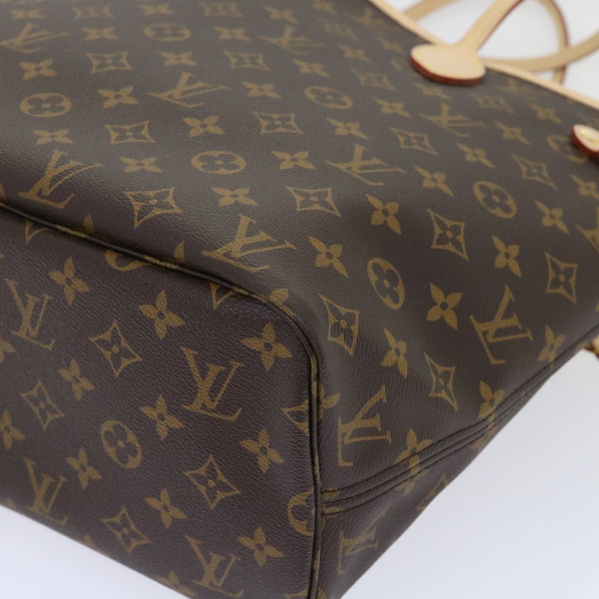 LOUIS VUITTON Monogram Neverfull MM Tote Bag M40156  B359A