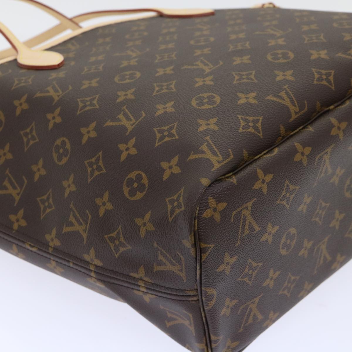 LOUIS VUITTON Monogram Neverfull MM Tote Bag M40156  B359A