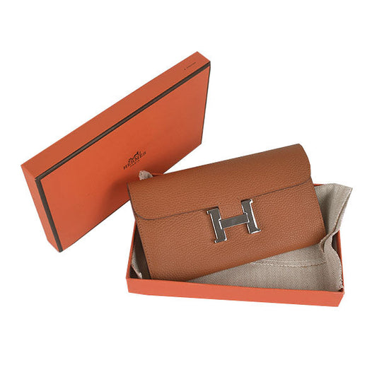 Hermes Wallet H6023 Ladies Cow Leather