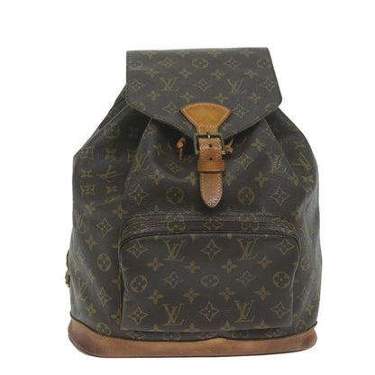 LOUIS VUITTON Monogram Montsouris GM Backpack M51135  bs11363