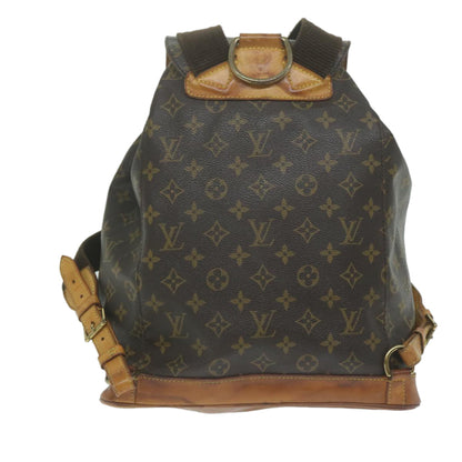 LOUIS VUITTON Monogram Montsouris GM Backpack M51135  bs11363