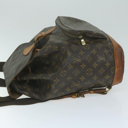 LOUIS VUITTON Monogram Montsouris GM Backpack M51135  bs11363