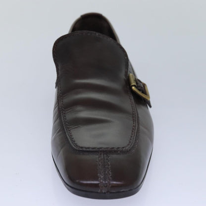 LOUIS VUITTON shoes Leather 7 Brown  bs17139