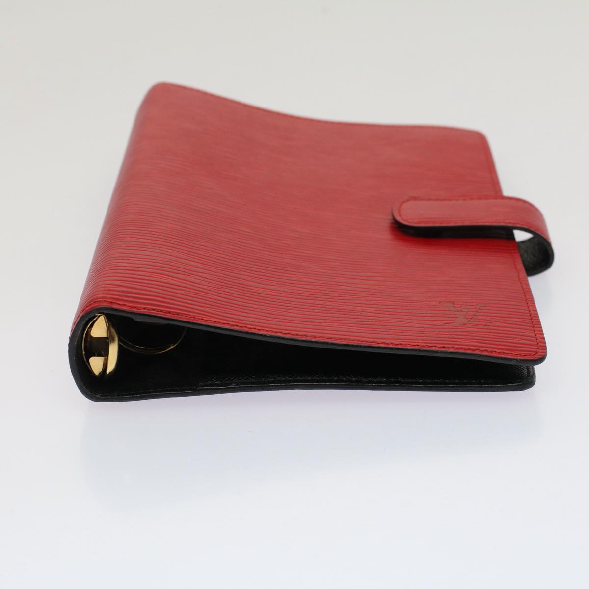 LOUIS VUITTON Epi Agenda MM Day Planner Cover Red R20047  bs7786