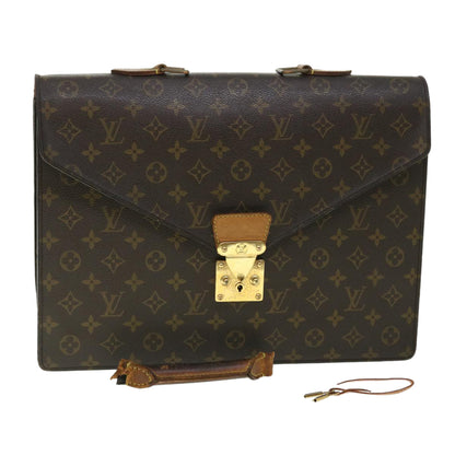 LOUIS VUITTON Monogram Serviette Conseiller Briefcase M53331  bs8000