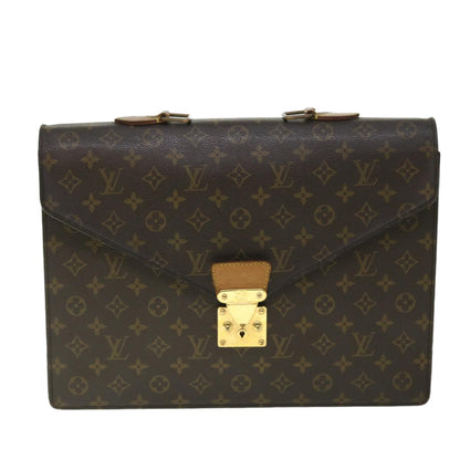 LOUIS VUITTON Monogram Serviette Conseiller Briefcase M53331  bs8000