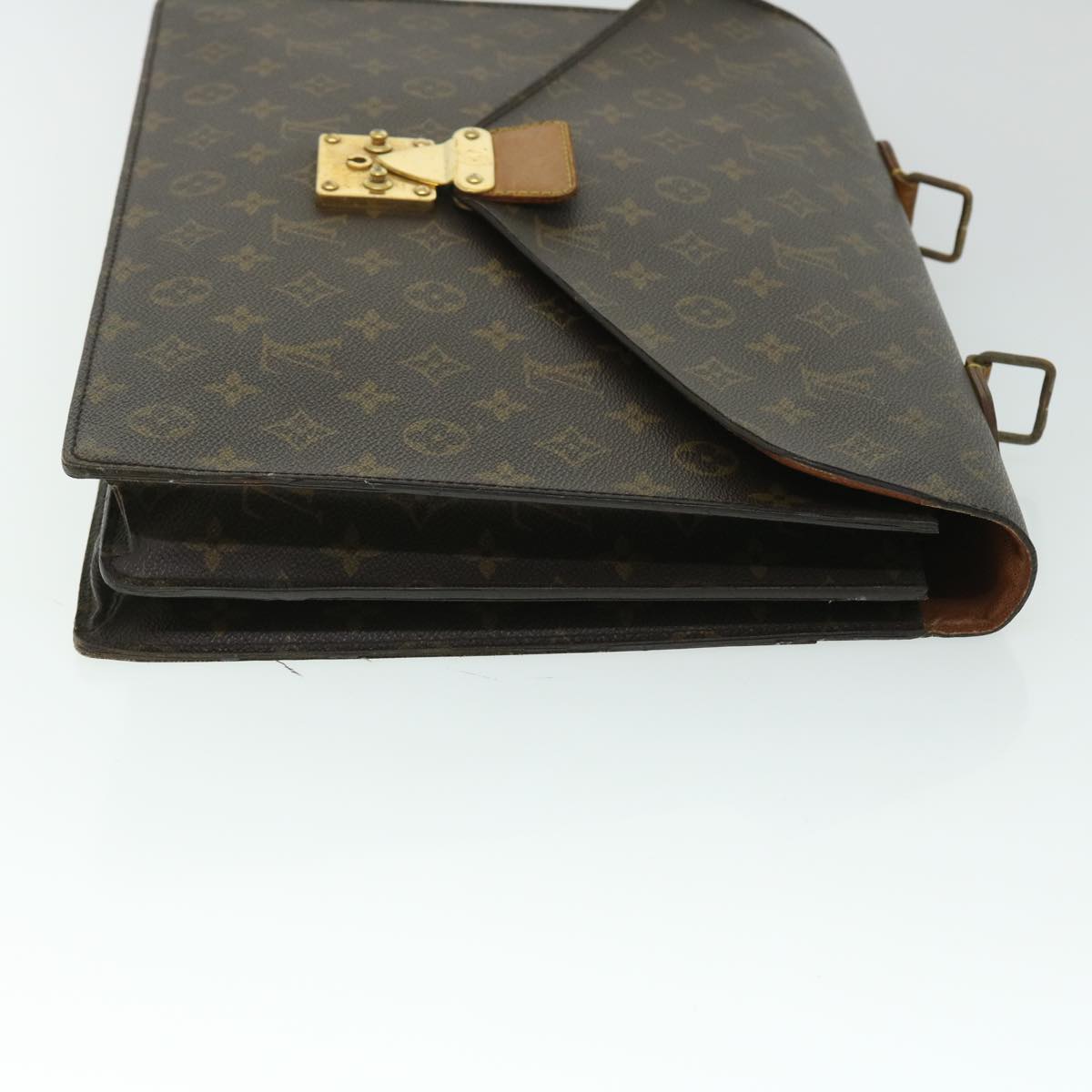 LOUIS VUITTON Monogram Serviette Conseiller Briefcase M53331  bs8000