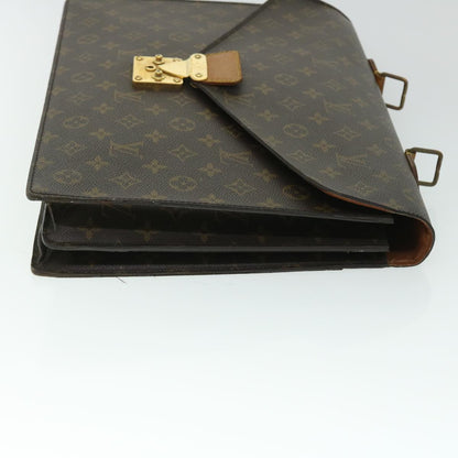 LOUIS VUITTON Monogram Serviette Conseiller Briefcase M53331  bs8000