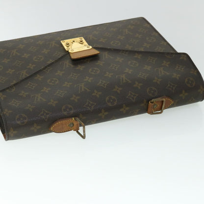 LOUIS VUITTON Monogram Serviette Conseiller Briefcase M53331  bs8000