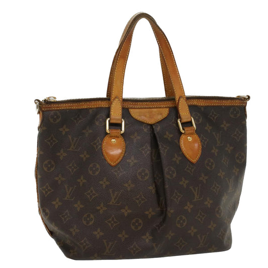 LOUIS VUITTON Monogram Palermo PM Tote Bag M40145  bs8003