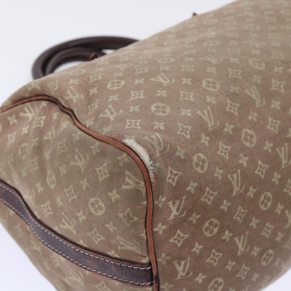 LOUIS VUITTON Monogram Idylle Speedy Bandouliere 30 Bag Sepia M56704 Auth bs8045