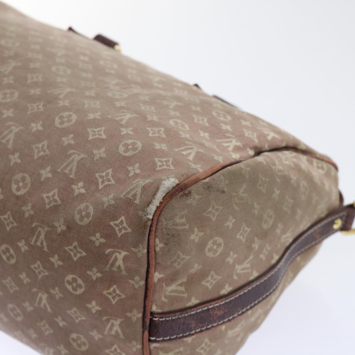 LOUIS VUITTON Monogram Idylle Speedy Bandouliere 30 Bag Sepia M56704 Auth bs8045