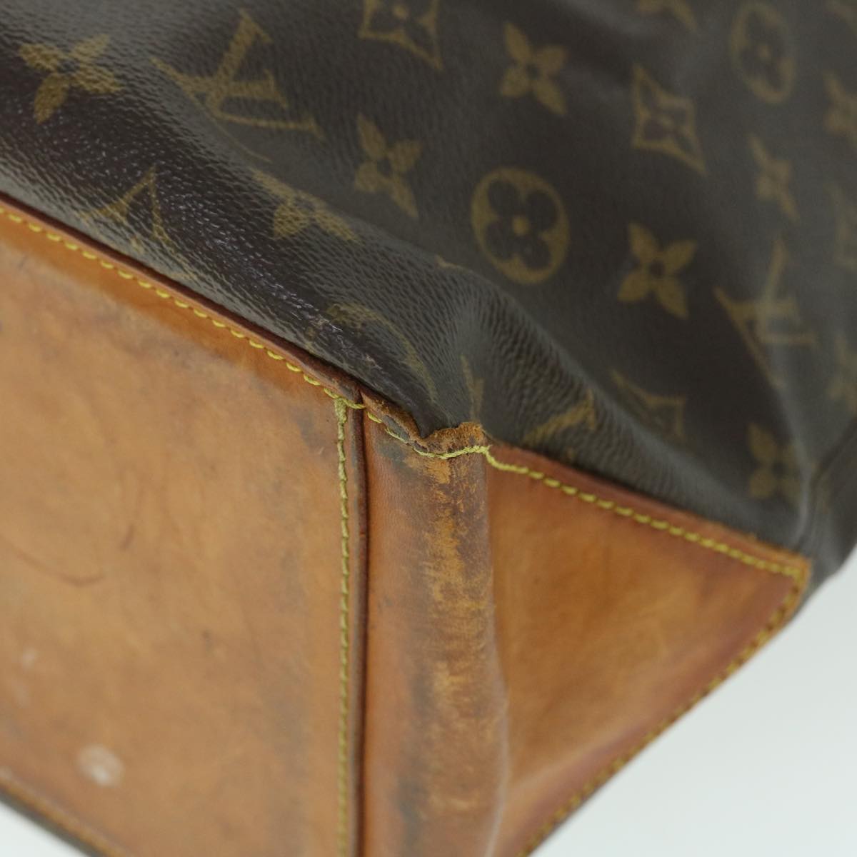 LOUIS VUITTON Monogram Cabas Mezzo Tote Bag M51151  bs8112