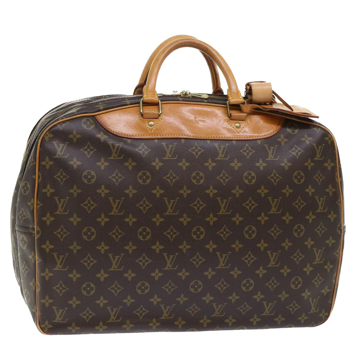 LOUIS VUITTON Monogram Alize 2 Posh Boston Bag M41392  bs8135