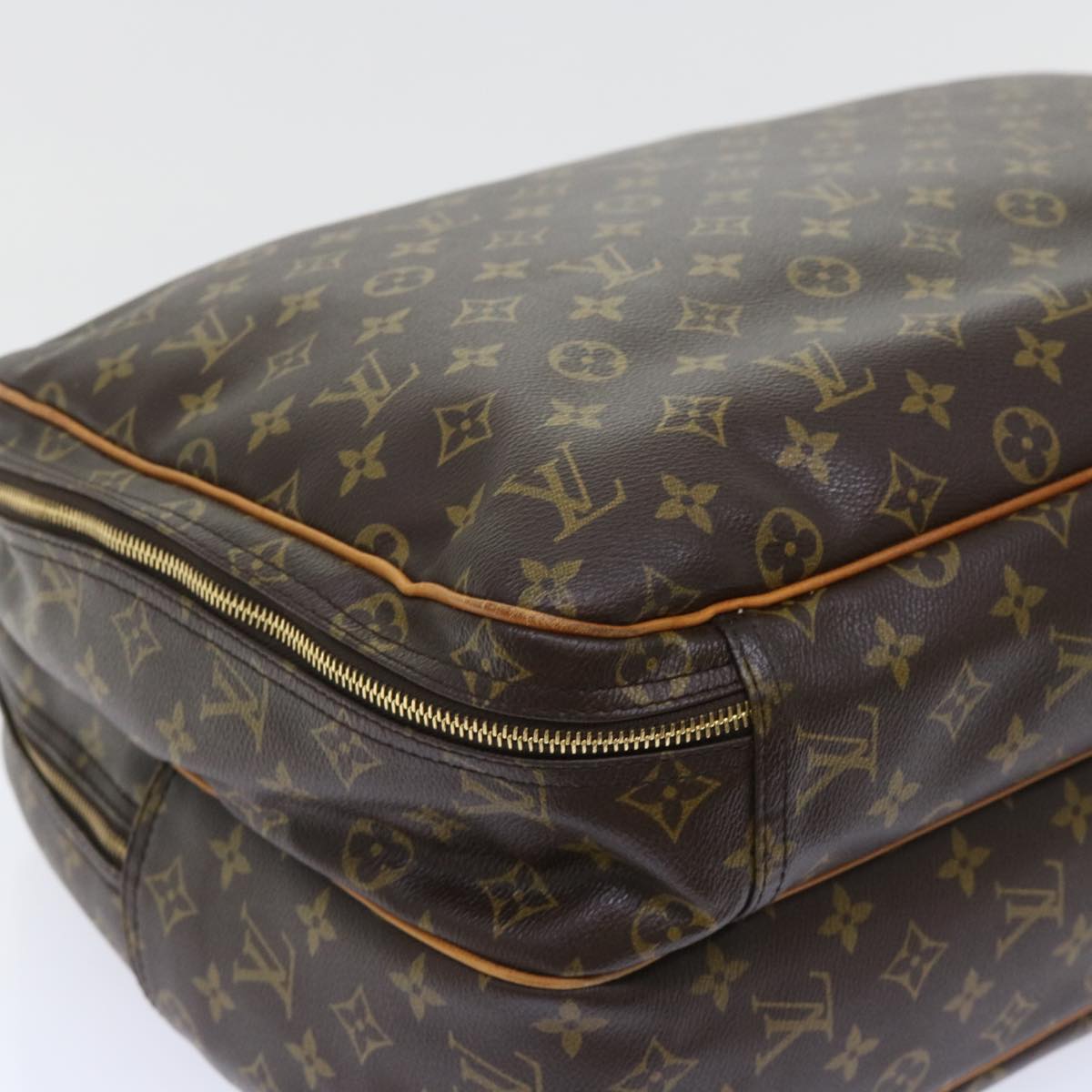 LOUIS VUITTON Monogram Alize 2 Posh Boston Bag M41392  bs8135