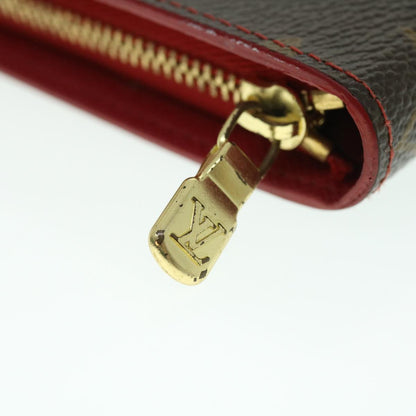 LOUIS VUITTON Monogram Cherry Porte Monnaie Zip Long Wallet M95006 Auth bs8229