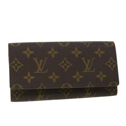 LOUIS VUITTON Monogram Porte Yen 3 Credit Long Wallet M61818  ep1577