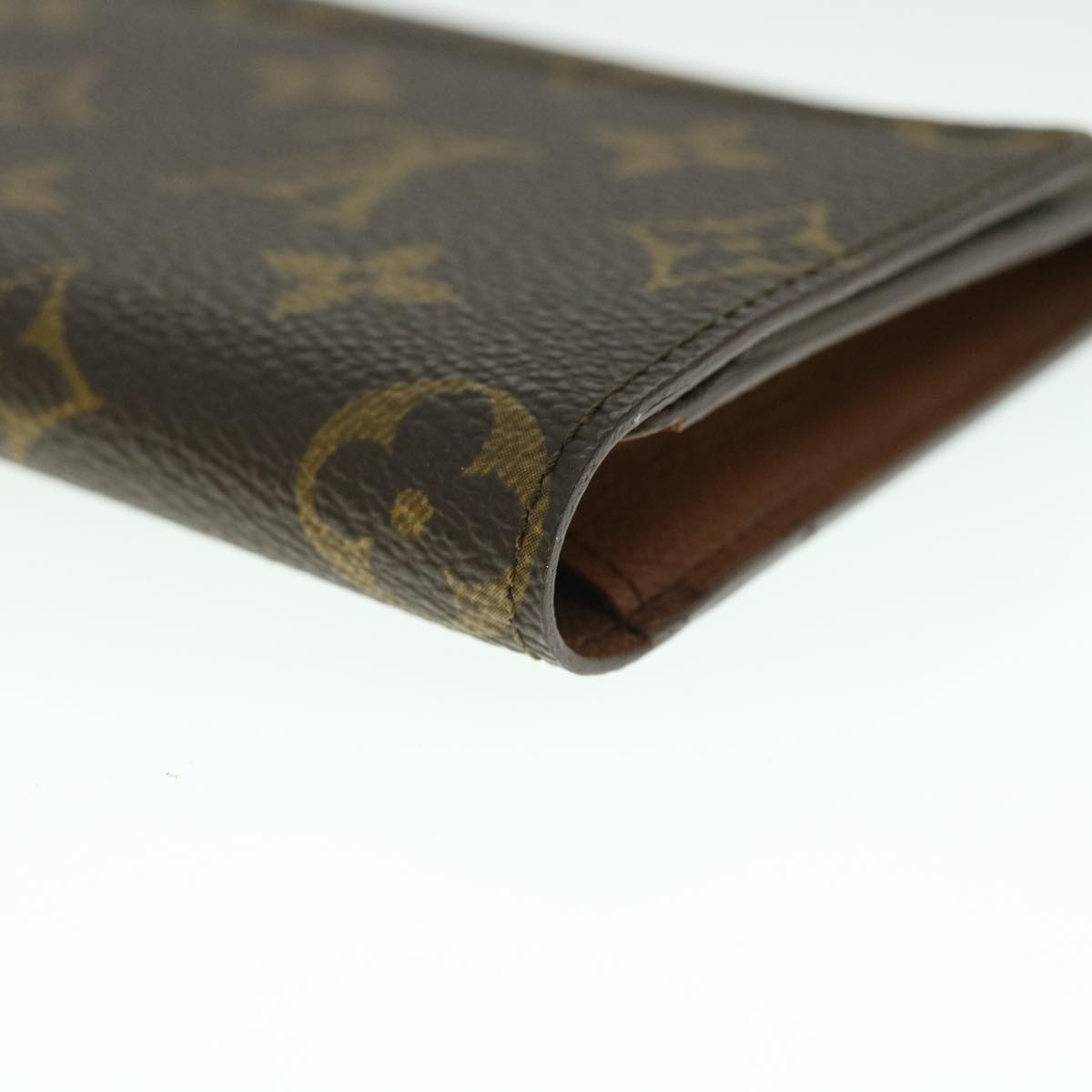 LOUIS VUITTON Monogram Porte Yen 3 Credit Long Wallet M61818  ep1577