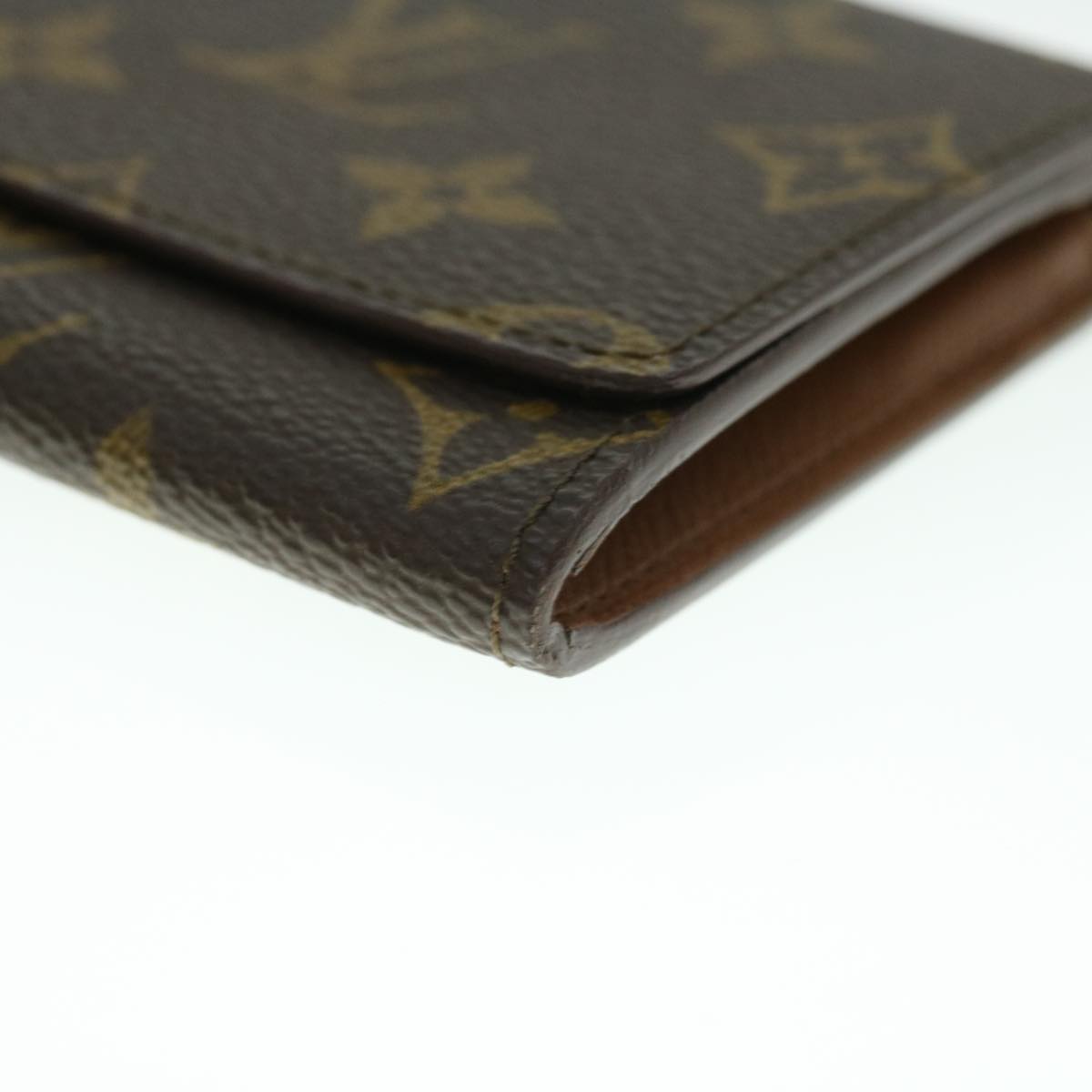 LOUIS VUITTON Monogram Porte Yen 3 Credit Long Wallet M61818  ep1577